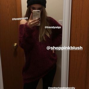 Maternity sweater